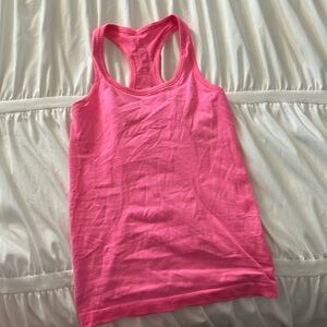 Lululemon pink racerback tank